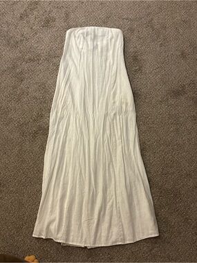 uo mira strapless tie back bow satin slip mini dress Urban Outfitters UO Mira Strapless Tie-Back Bow Satin Slip Mini Dress